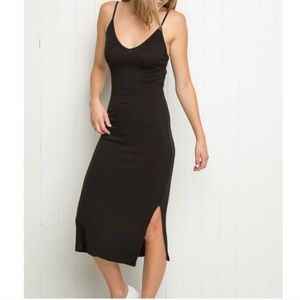 🖤 Brandy Melville midi slit dress 🖤
